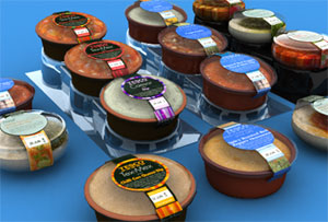 3D illustration for Tesco