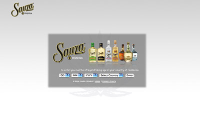 Sauza Tequila Shot glasses