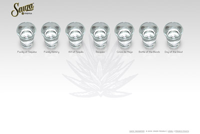 Sauza Tequila Shot Glasses